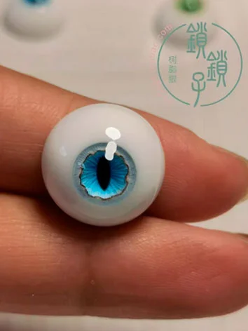 ドール用アイ レジンアイ 樹脂 3色あり グリーン イェロー 12mm/14mm/16mm 球体関節人形用 BJD DOLL