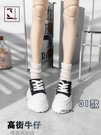 ドール用お靴 ブラック MSDサイズ人形用 球体関節人形用 BJD