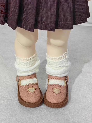 ドール用お靴 ピンク/グレー/褐色 YOSDサイズ人形用 球体関節人形用 BJD