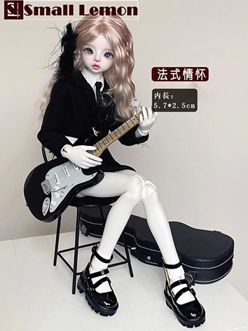 ドール用お靴 ブラック MSDサイズ人形用 球体関節人形用 BJD