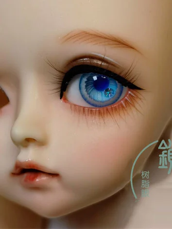 ドール用アイ レジンアイ 樹脂  ブルー パープル 12mm/14mm/16mm 球体関節人形用 BJD DOLL