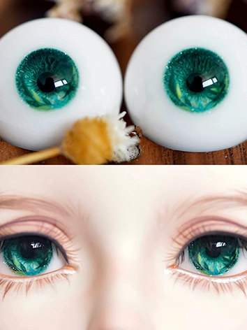 ドール用 レジンアイ 緑色 10mm/12mm/14mm/16mm/18mm/20mm 球体関節人形用 BJD DOLL