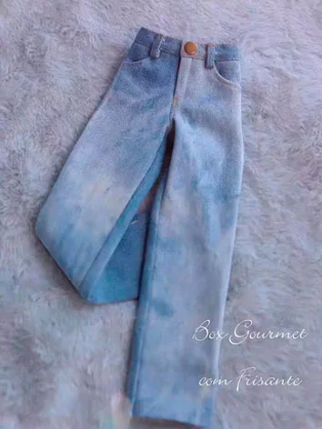 ドール用服 ズボン ジーンズ ブルー MSDサイズ人形用 BJD用
