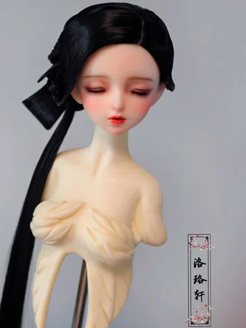 ドール用ウィッグ 古風 スタイルある ブラック SDサイズ人形用 BJD