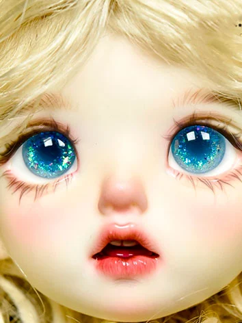 ドール用アイ 石膏アイ ブルー 12mm/14mm/16mm/18mm BJD 【沧海遗珠】