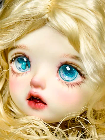 ドール用アイ 石膏アイ ブルー 12mm/14mm/16mm/18mm BJD 【游梦蝶】