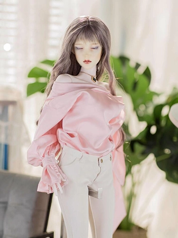 ドール用服 シャツ ピンク SD/MSDサイズ用 球体関節人形用 BJDDOLL
