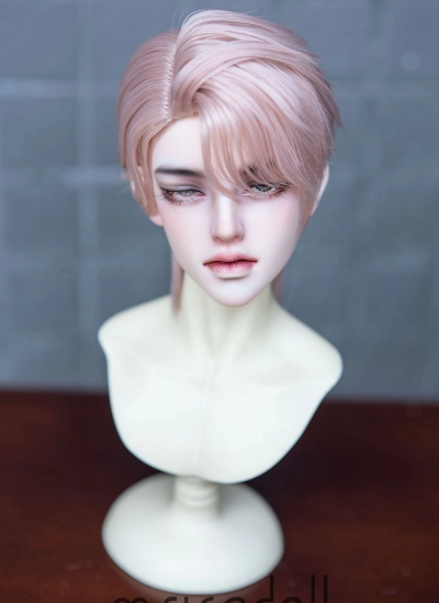 ドール用ウィッグ ショート ピンク 9inch/8.5inch/8inchサイズ 球体関節人形 BJDDOLL