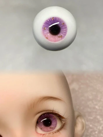 ドール用アイ 石膏*樹脂アイ パープル系 10mm/12mm/14mm/16mm/18mmサイズ BJD