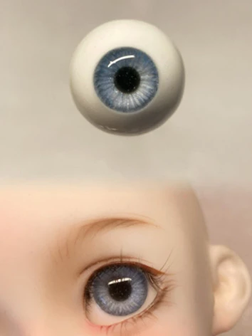 ドール用アイ 石膏*樹脂アイ グレー系 10mm/12mm/14mm/16mm/18mmサイズ BJD