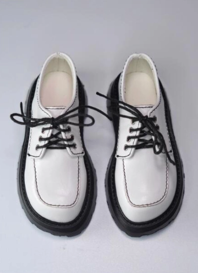 ドール用お靴 SDサイズ ブラック/ホワイト 球体関節人形用 BJDDOLL