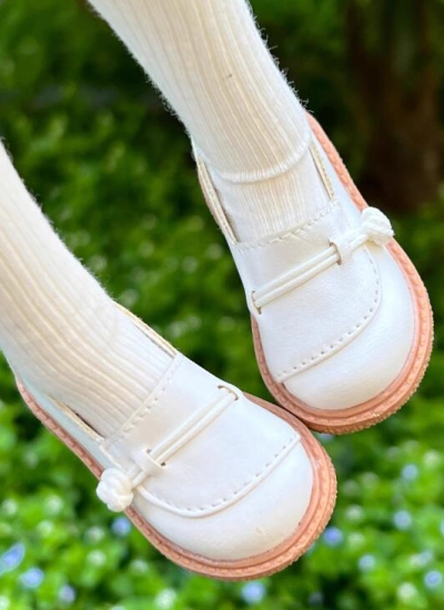 ドール用お靴 ホワイト MSDサイズ人形用 球体関節人形 BJD