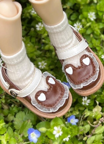 ドール用お靴 ブラウン MSD/YOSDサイズ人形用 球体関節人形 BJD