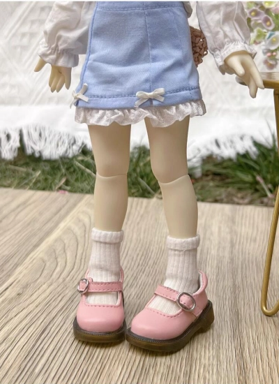 ドール用お靴 ホワイト/ブラック/ピンク/ワインレッド YOSDサイズ人形用 球体関節人形 BJD