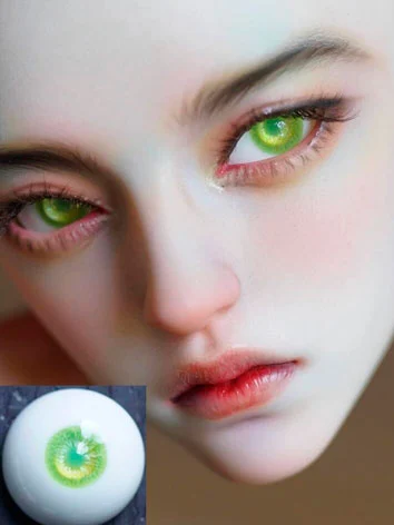 ドール用アイ 石膏アイ グリーン 12mm/14mm/16mm/18mmサイズ BJD