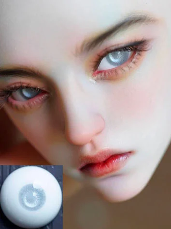 ドール用アイ 石膏アイ グレーホワイト 12mm/14mm/16mm/18mmサイズ BJD