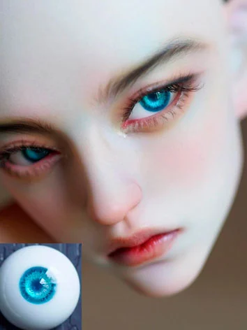 ドール用アイ 石膏アイ ブルー 12mm/14mm/16mm/18mmサイズ BJD