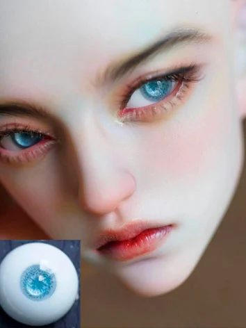 ドール用アイ 石膏アイ グレーブルー 12mm/14mm/16mm/18mmサイズ BJD