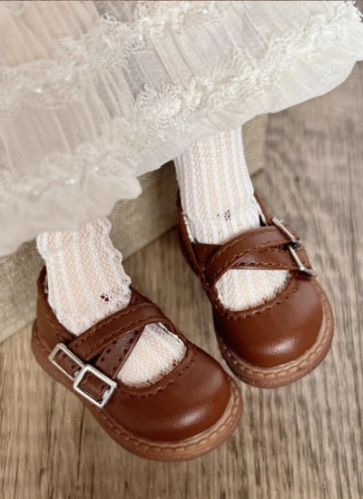 ドール用お靴 ホワイト/ブラック/ピンク/ブラウン YOSDサイズ BJD