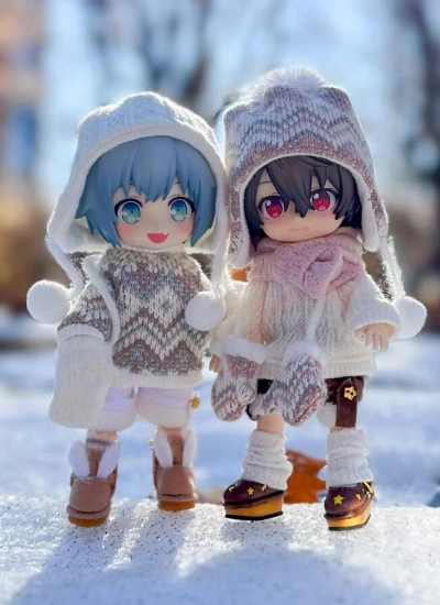 オビツ用服 ドール 人形 衣装セット 11cm OB11 1/12サイズ