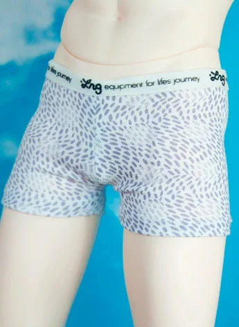 ドールパンツ 男の子 グレー MSD/SD/70/68/ID75サイズ人形用