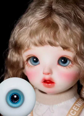 ドール用アイ グラスアイ ブルー 12mm/14mm/16mmサイズ BJD G79