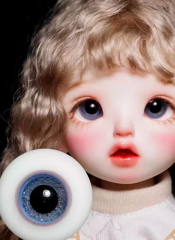 ドール用アイ グラスアイ ブルー 12mm/14mm/16mmサイズ BJD G84