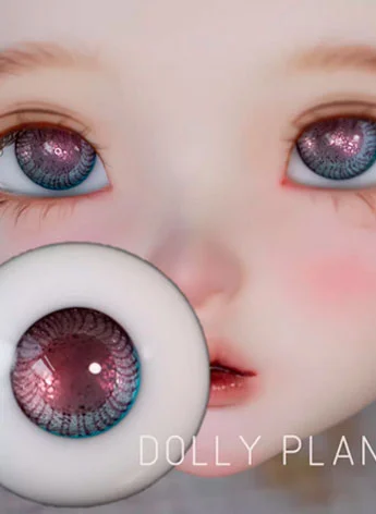 ドール用グラスアイ カラフル 14mm/16mmサイズ 球体関節人形 NDG01