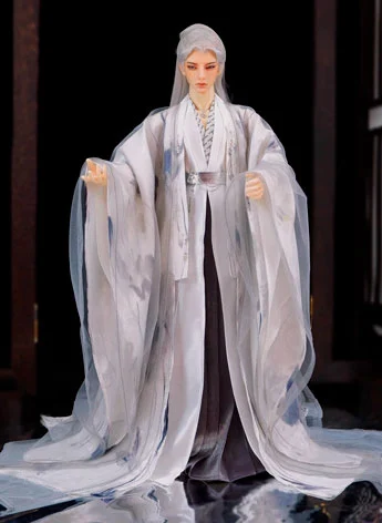 ドール用服 時代服 漢服 男性用《染夏》SD/68cm/75cm/80cmサイズ用 BJD