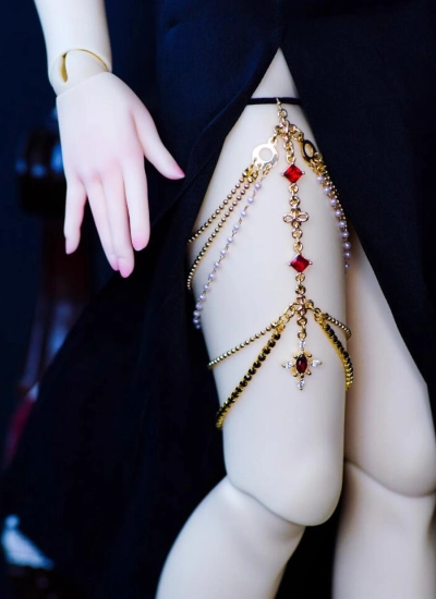 ドール用チェーン レッグチェーン SD/70cmサイズ人形用 X443　【丹楓】球体関節人形用 BJD