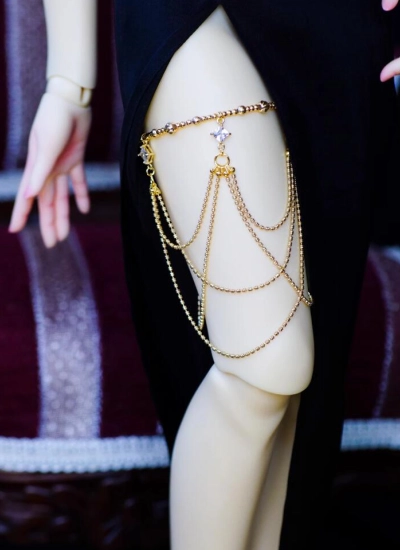 ドール用チェーン レッグチェーン SDサイズ人形用 X435 【塋惑】球体関節人形用 BJD