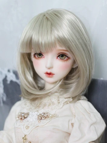 激安 BJDドール用 ウィッグ ショート ストレート 柔らかい高温糸 4色あり YOSD/MSD/SDサイズ人形用