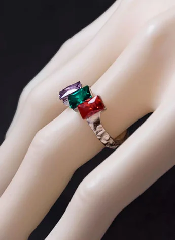 BJD DOLL ドール用リング 道具 925銀 SD/70cmサイズ人形通用