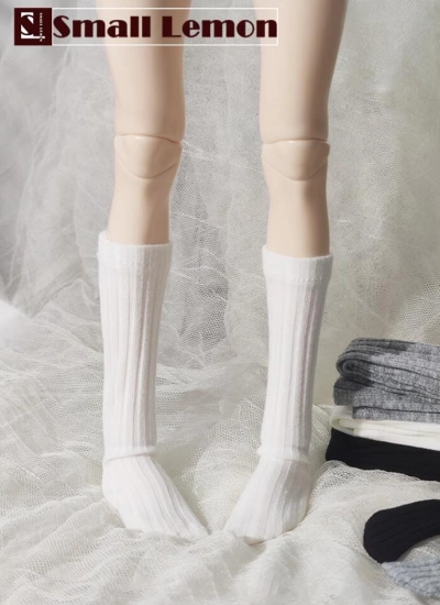 ドール用靴下 ホワイト/ブラック/グレー MSDサイズ人形用 bjddoll