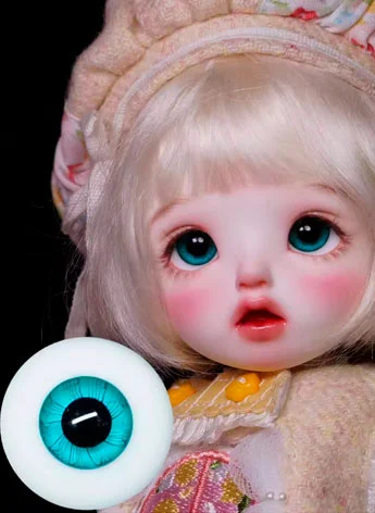 ドール用アイ グラスアイ ブルー 12mm/14mm/16mmサイズ BJD Z51