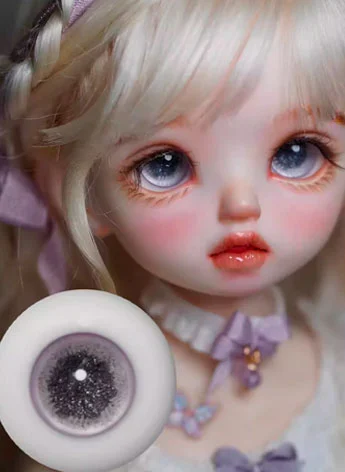 ドール用アイ グラスアイ パープル 12mm/14mm/16mm/18mmサイズ BJD G10