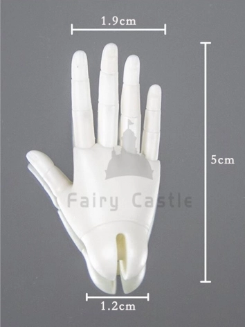 ドール用関節ハンド 男の子用 MSDサイズ人形用 球体関節人形用 BJD