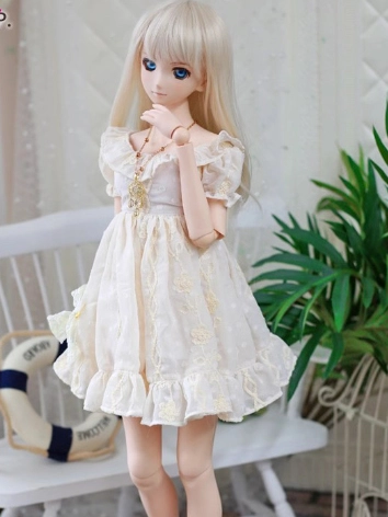ドール用洋服セット ベージュ 女の子用 DD(SS/S/M/L胸)/SDGRサイズ人形通用 球体関節人形 BJD