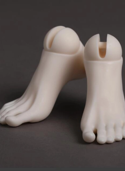 ドール用ハイヒールフットパーツ 73cmボディ用 男の子用 球体関節人形用 BJDDOLL