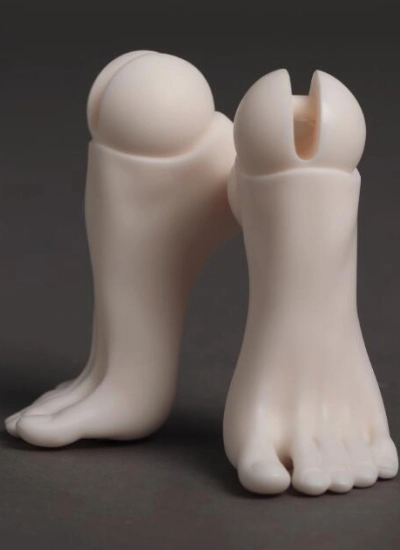 ドール用超高いハイヒールフットパーツ 73cmボディ用 男の子用 球体関節人形用 BJDDOLL