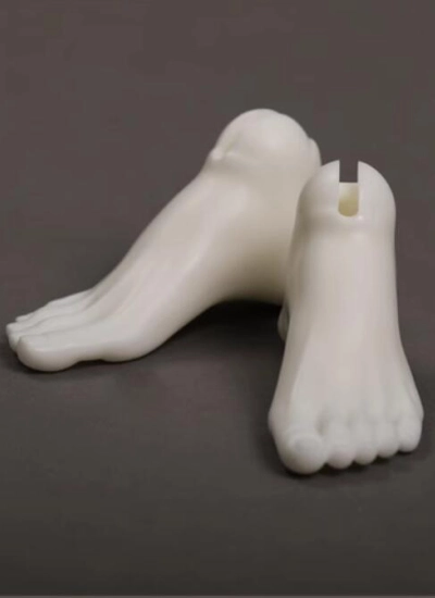 ドール用通常フットパーツ 70cmボディ用 女の子用 球体関節人形用 BJDDOLL