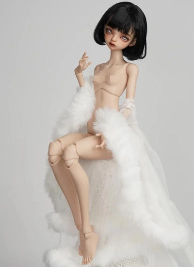 ドール用ボディのみ 鲸鱼体 女の子 ライト日焼け肌 39.5cm MSDサイズ BJDDOLL