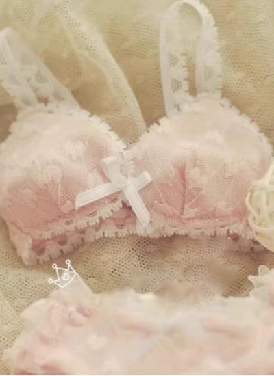 ドール服 ブラジャー パンツ SD/MSDサイズ人形用 下着 ピンク 女の子用 球体関節人形 BJDDOLL