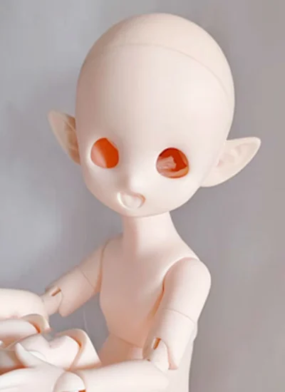 公式在庫 ドール用ヘッド 龙须酥（Lóng xū sū）ヘッド 1/4サイズ 球体関節人形 BJDDOLL