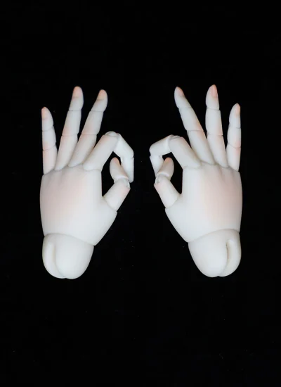 ドール用関節ハンド 45cm級ボデイ用 男/女通用 球体関節人形用 BJDDOLL