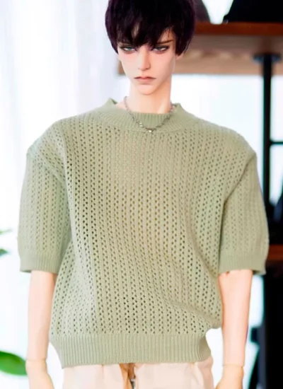 ドール用服 トップス ブラック ホワイト グリーン ピンク MSD/Loong Soul73/ID75サイズ人形用 BJD用