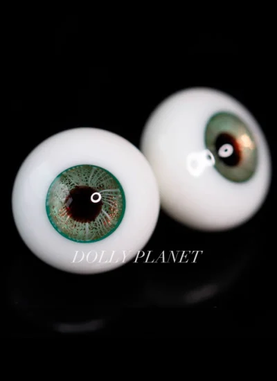 ドール用グラスアイ グリーン 14mm/16mm/18mmサイズ 球体関節人形 DG-69