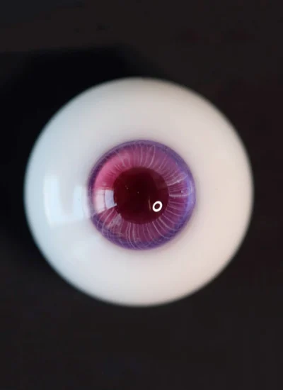 ドール用グラスアイ パープル 14mmサイズ 球体関節人形用 H-58