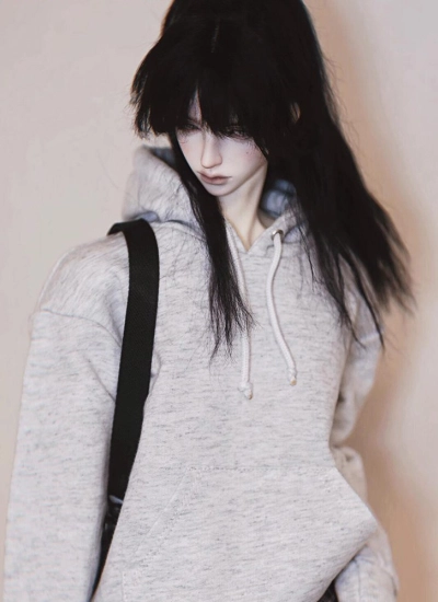 ドール用パーカー ブラック/レッド/ホワイト/ブルー/グレー/パープル MSD/loongsoul73cm/SOOMID75cmサイズ人形用 球体関節人形用 BJDDOLL