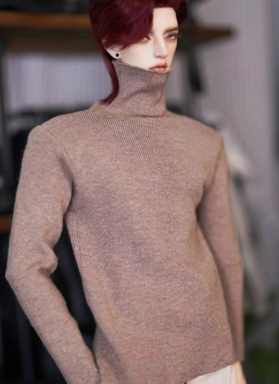 ドール用セーター ベージュ/ホワイト/ブラック/グレー loongsoul73cm/SOOMID75サイズ人形用 球体関節人形用 BJDDOLL